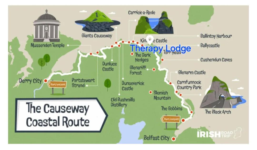 Therapy Lodge Ballycastle Exterior foto